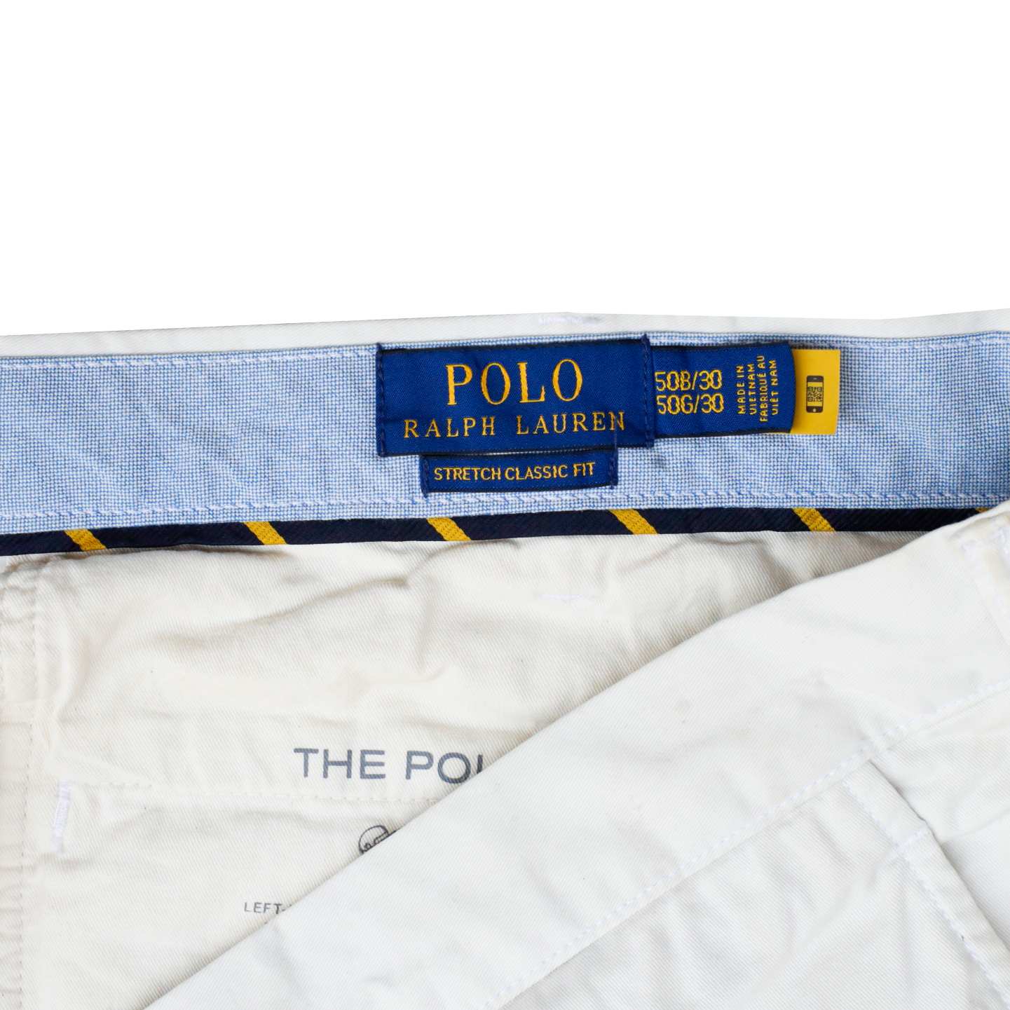 POLO RALPH LAUREN Chino Trousers White Mens W50 L30