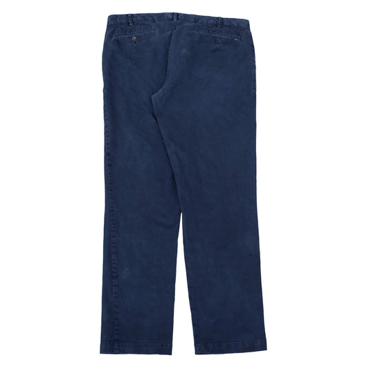 POLO RALPH LAUREN Straight Trousers Navy Mens W38 L32