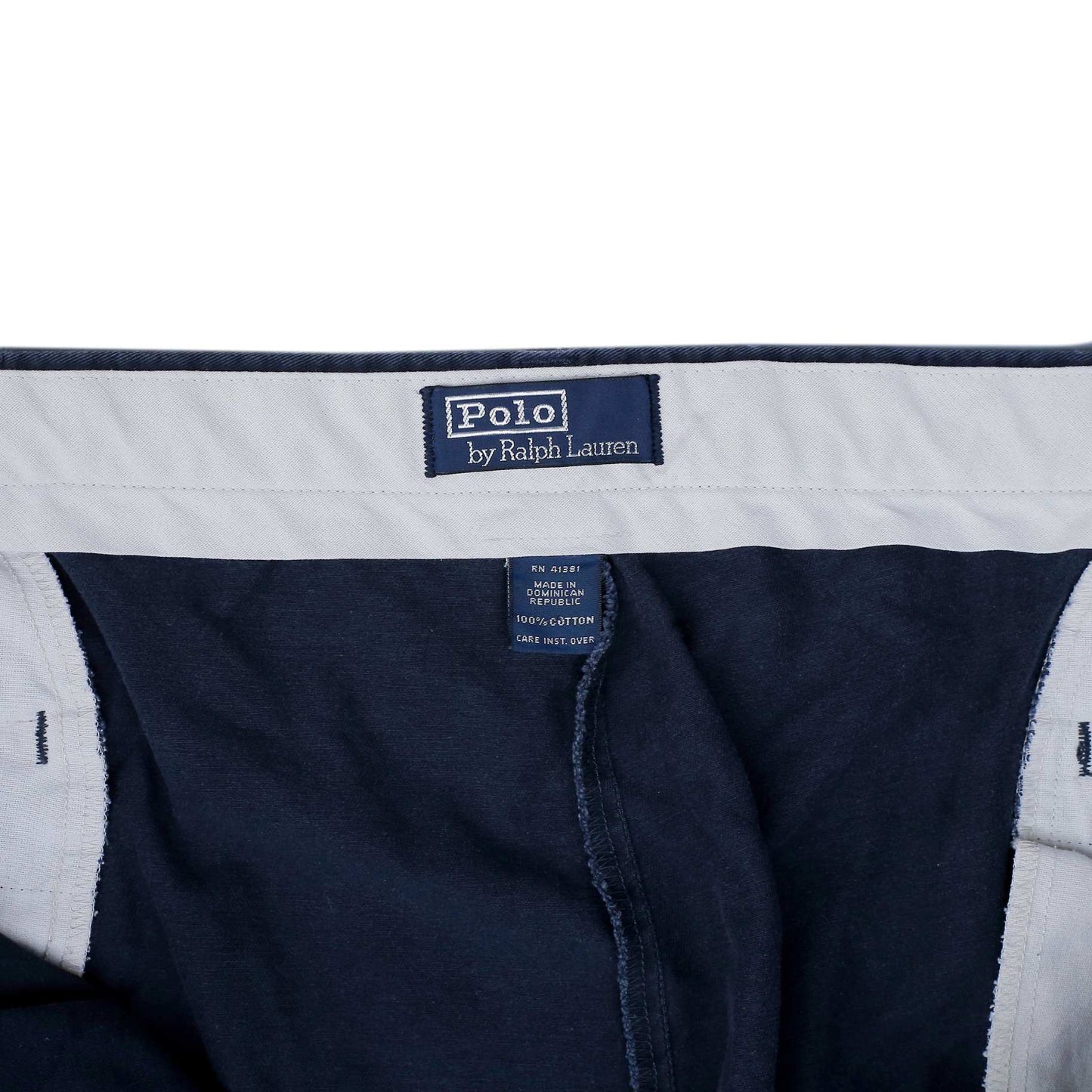 POLO RALPH LAUREN Chino Trousers Andrew Pant Vintage 90sNavy Mens W50 L30