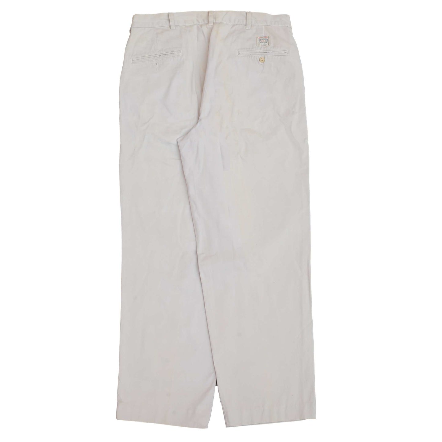 POLO RALPH LAUREN Chino Pant Trousers Vintage 90s Cream Mens W32 L29
