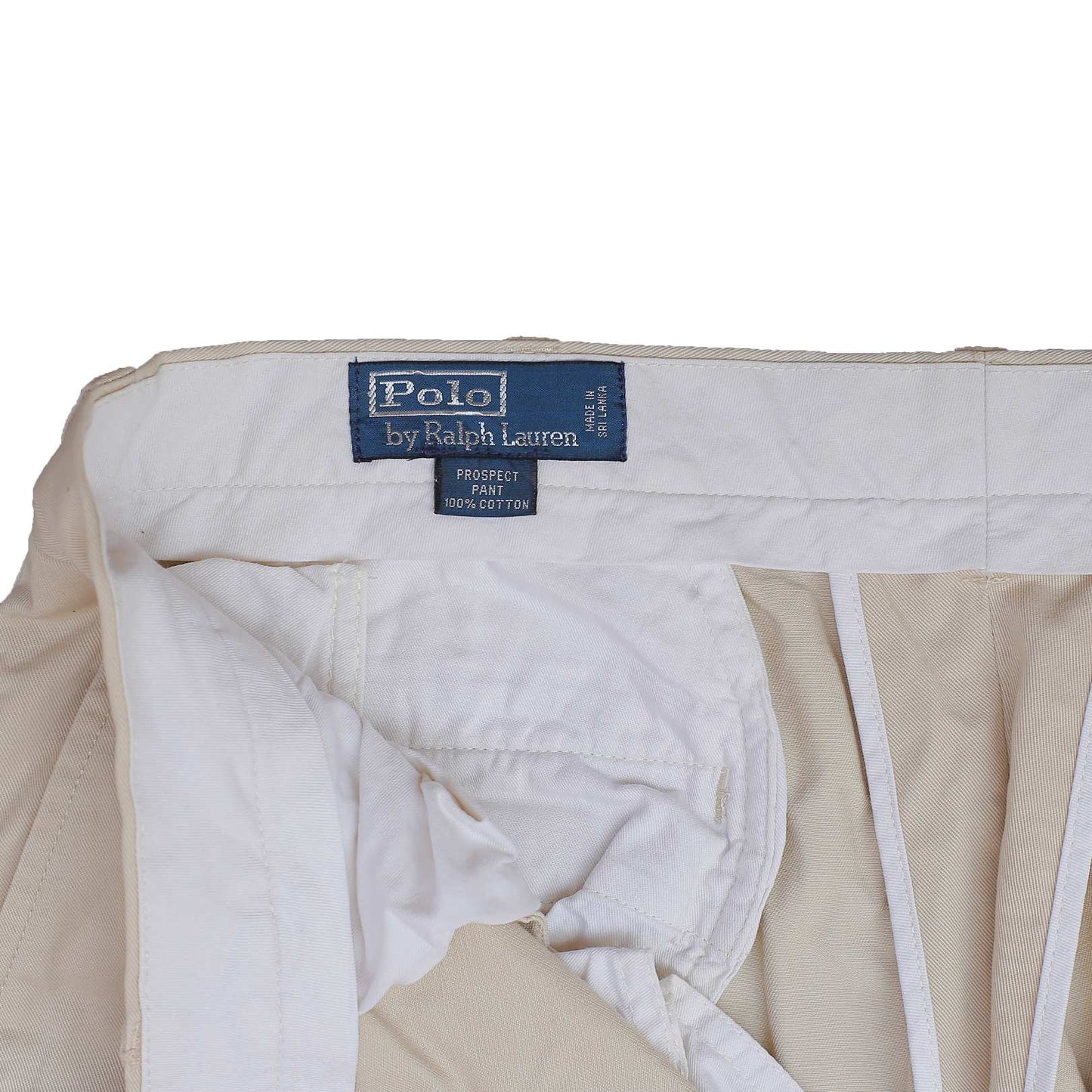 POLO RALPH LAUREN Prospect Chino Pant Trousers Beige Mens W36 L30