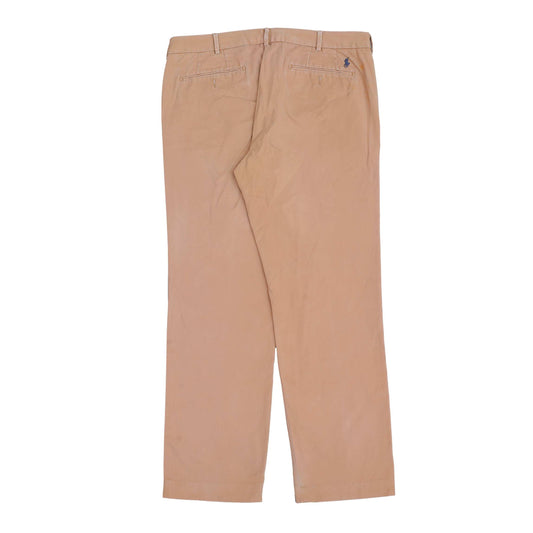 POLO RALPH LAUREN Chino Trousers Custom Fit Pants Beige Mens W34 L30