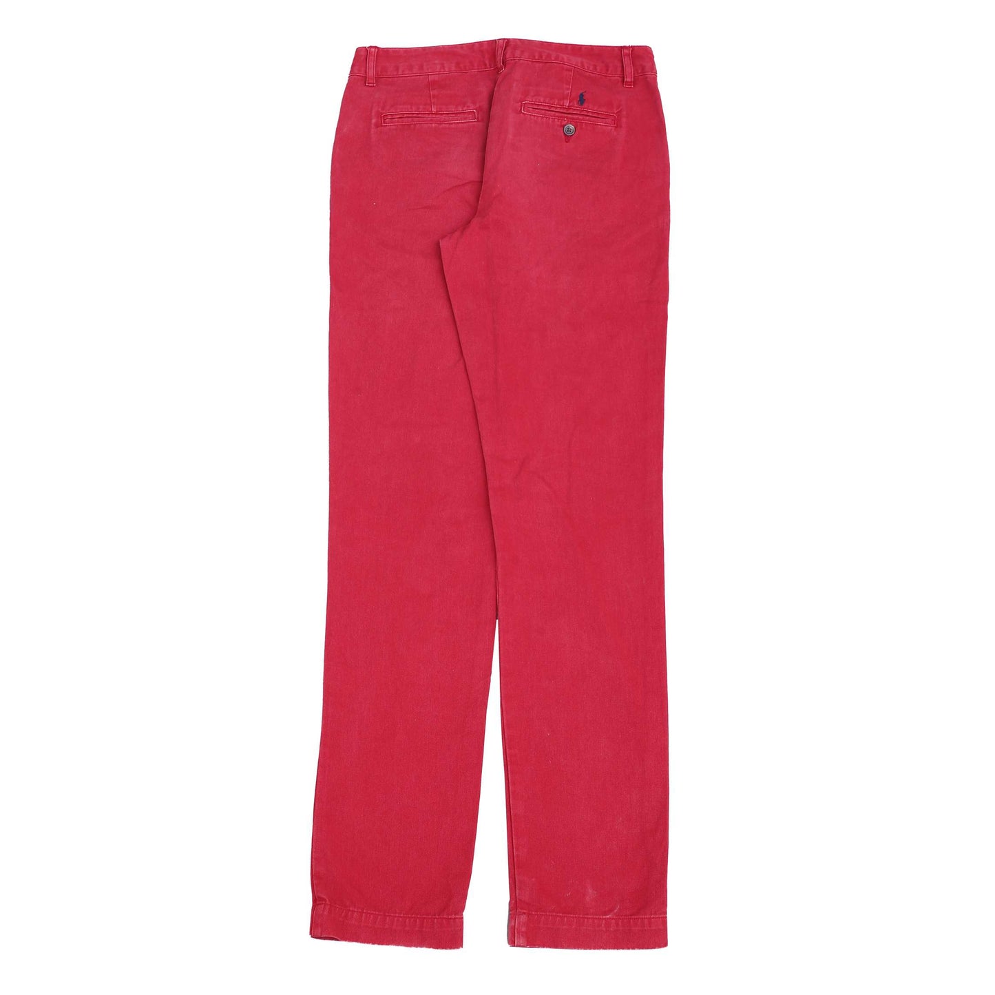 POLO RALPH LAUREN Straight Pant Trousers Red Mens W30 L32