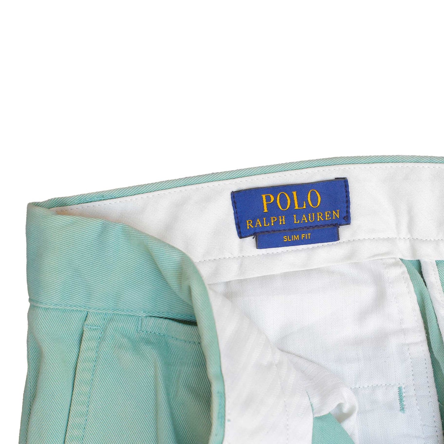 POLO RALPH LAUREN Chino  Trousers Green Mens W30 L32