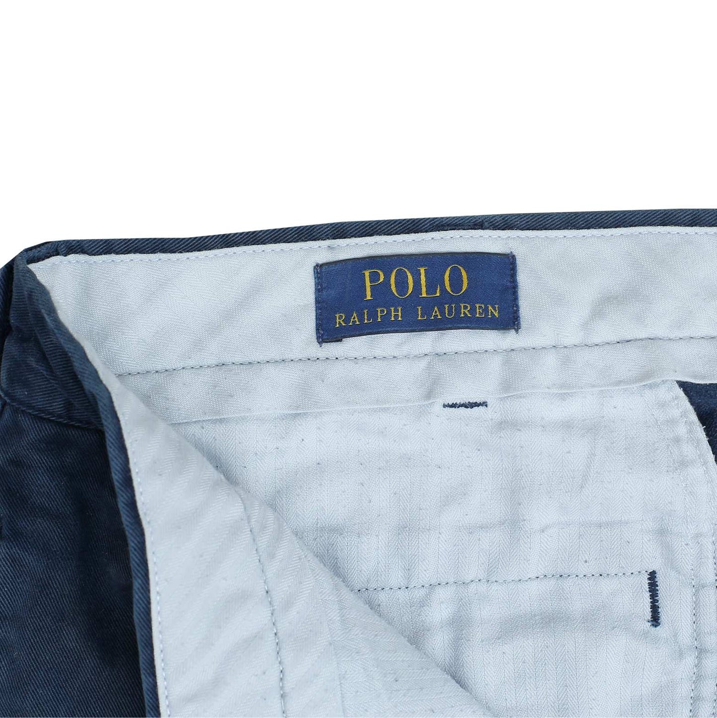 POLO RALPH LAUREN Chino Pant Trousers Navy Mens W36 L32