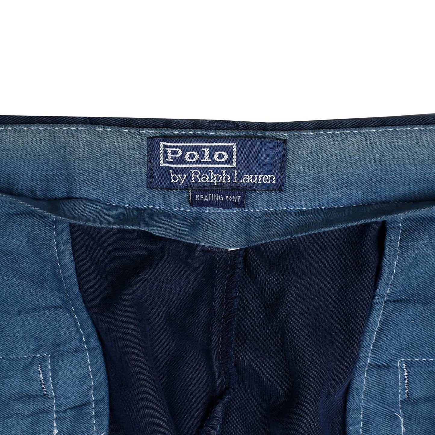 POLO RALPH LAUREN Chino Trousers Keaton Pant Navy Mens W38 L34
