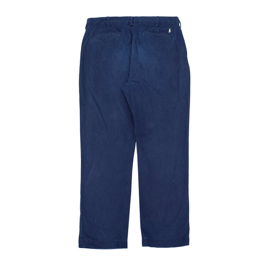 POLO RALPH LAUREN Chino Trousers Classic Fit Pant Navy Mens W36 L32