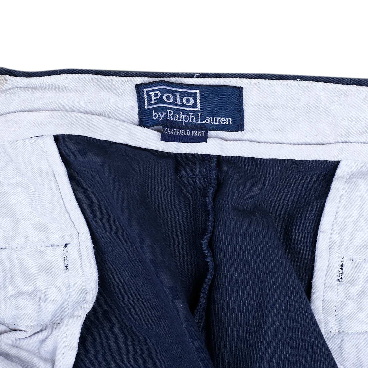 POLO RALPH LAUREN Chino Trousers Chatfield Pant Navy Mens W36 L34