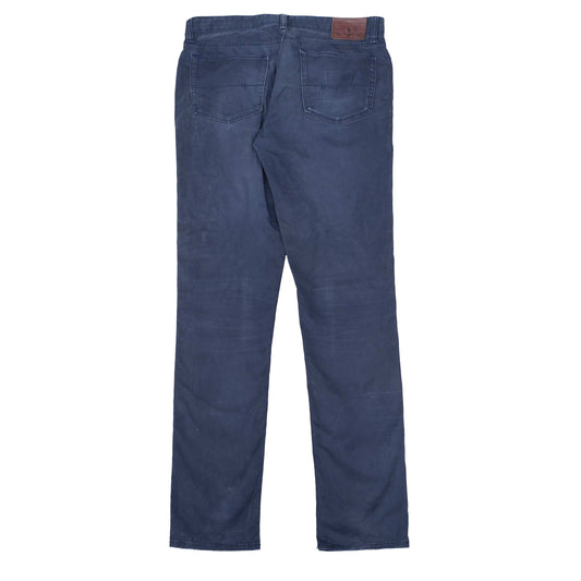POLO RALPH LAUREN Straight Pant Trousers Navy Mens W33 L34
