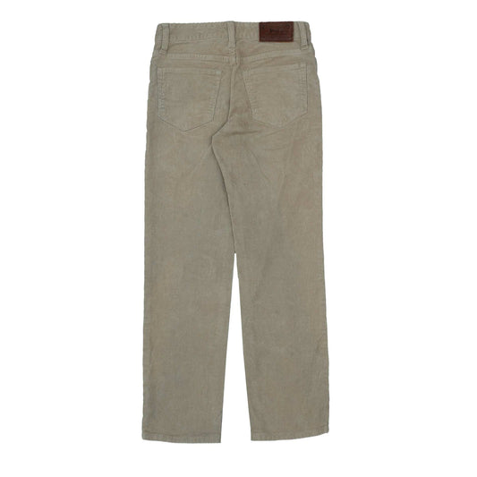 POLO RALPH LAUREN Corduroy Chino Pant Trousers Beige Womens UK4