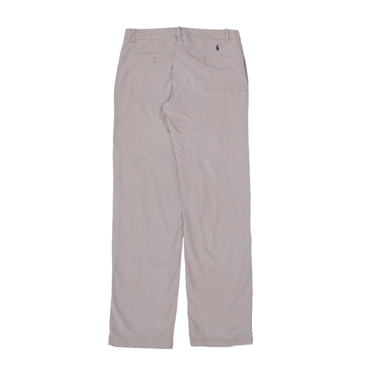 POLO RALPH LAUREN Straight Pant Chino Trousers Beige Mens W28 L30