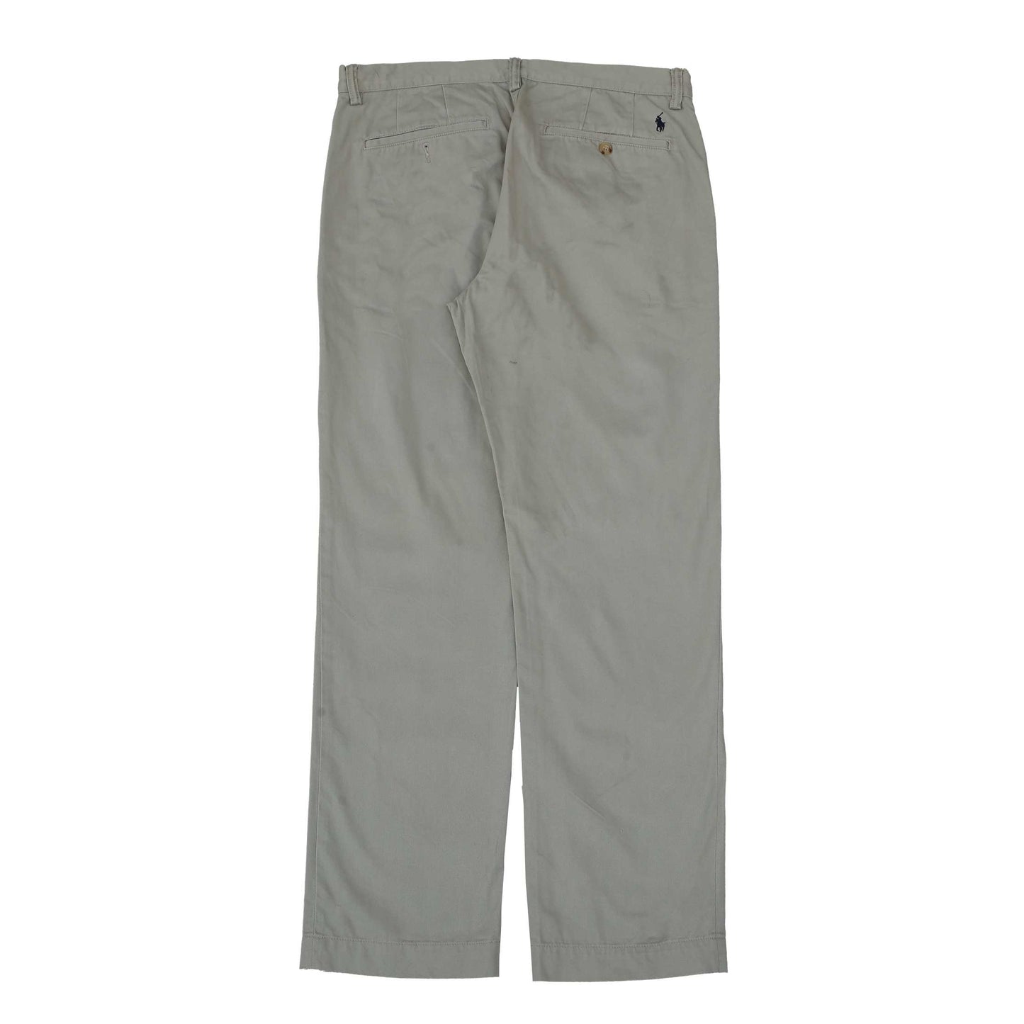 POLO RALPH LAUREN Chino Classic Fit Pant Trousers Grey Mens W32 L32