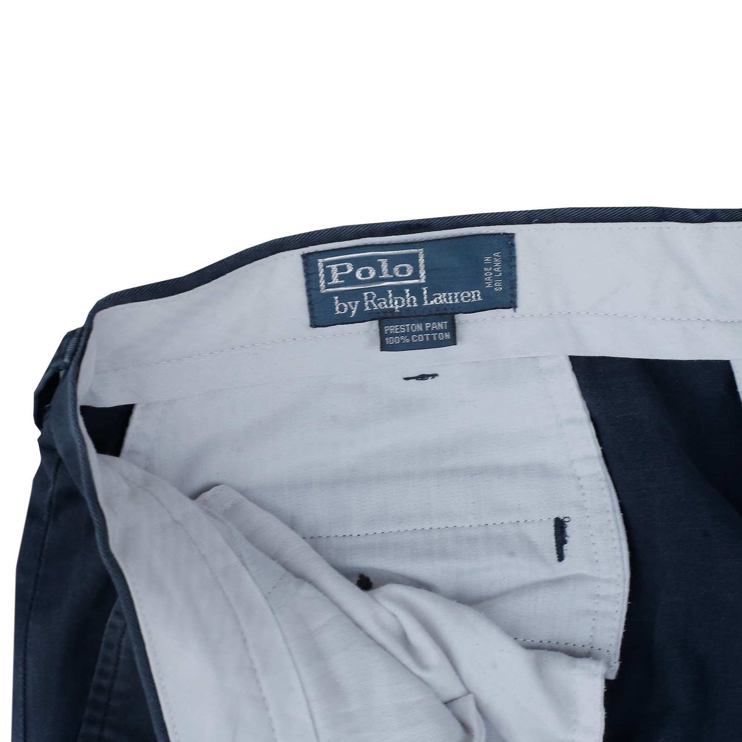 POLO RALPH LAUREN Chino Trousers Prospect Pant Navy Mens W40 L26