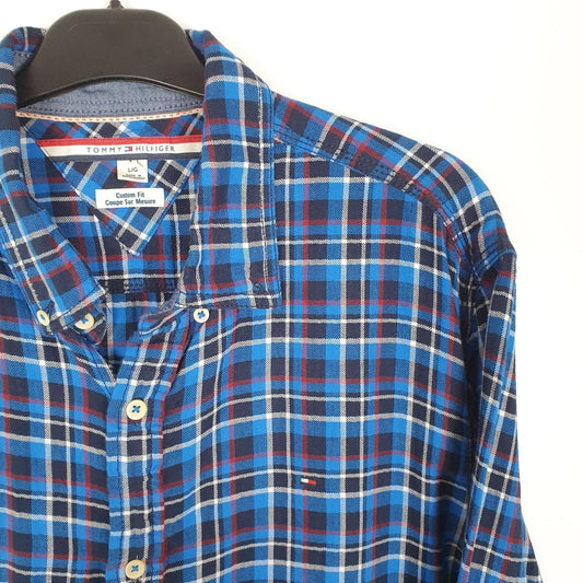 Tommy Hilfiger Long Sleeve Custom Fit Check Shirt