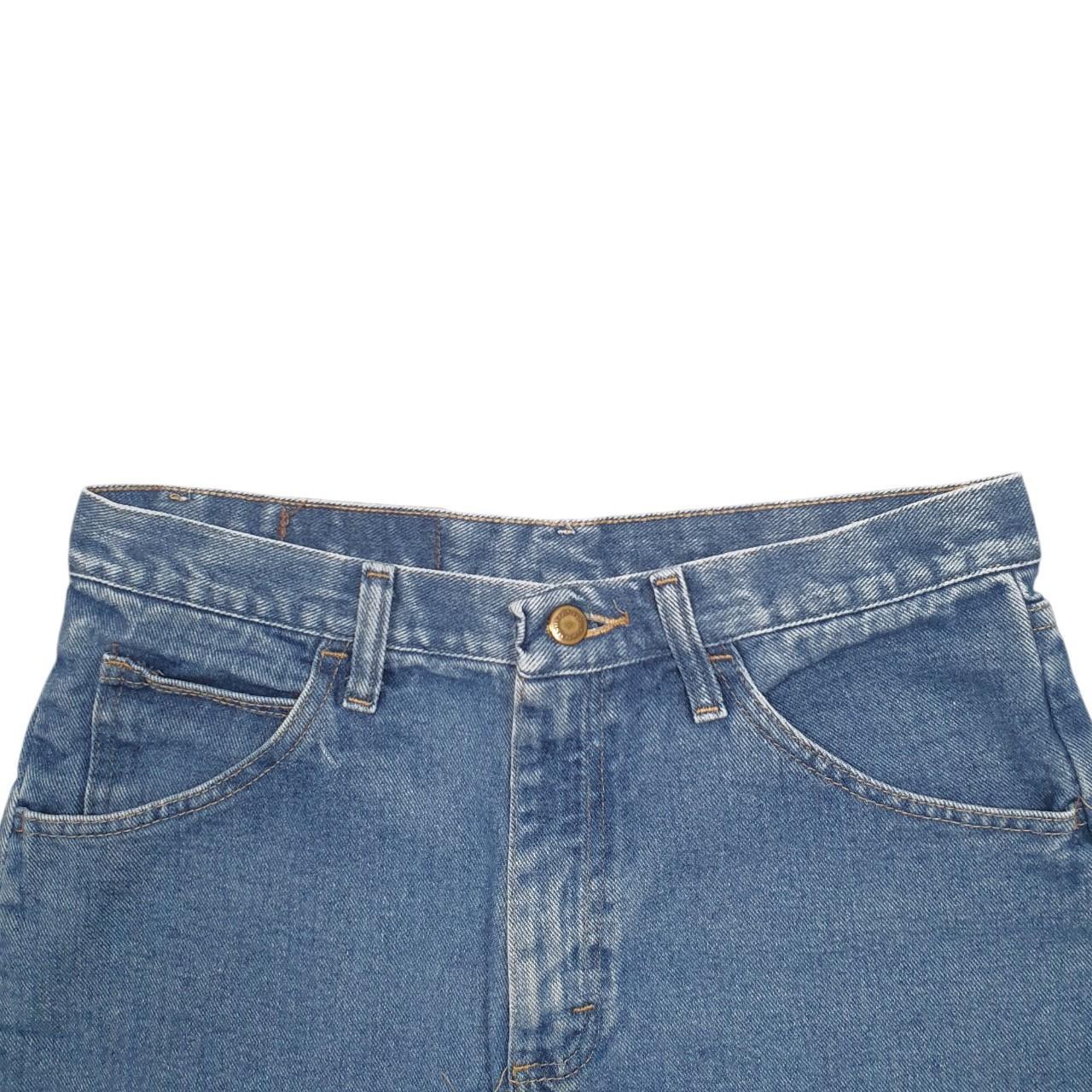 Womens Blue Wrangler Denim Jeans Jorts Womens 12 Denim Shorts