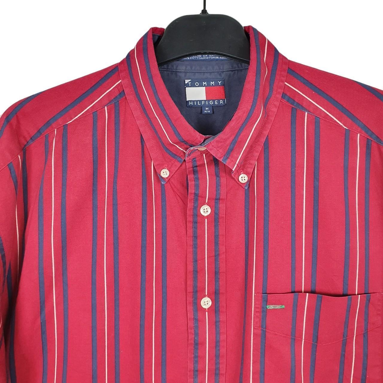 Tommy Hilfiger Short Sleeve Regular Fit Pinstripe Shirt