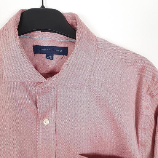 Tommy Hilfiger Herringbone Long Sleeve Slim Fit Shirt