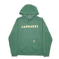 Carhartt Workwear Spellout Hoodie Cotton Sweatshirt Jumper XL