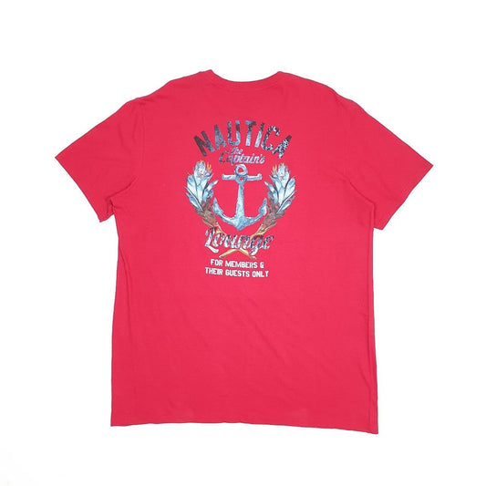 Nautica Short Sleeve T Shirt Blue