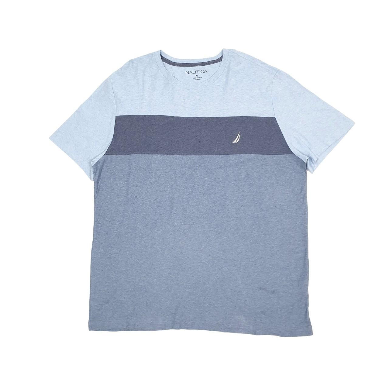 Nautica Short Sleeve T Shirt Blue