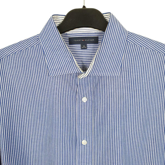 Tommy Hilfiger Long Sleeve Regular Fit Pinstripe Shirt