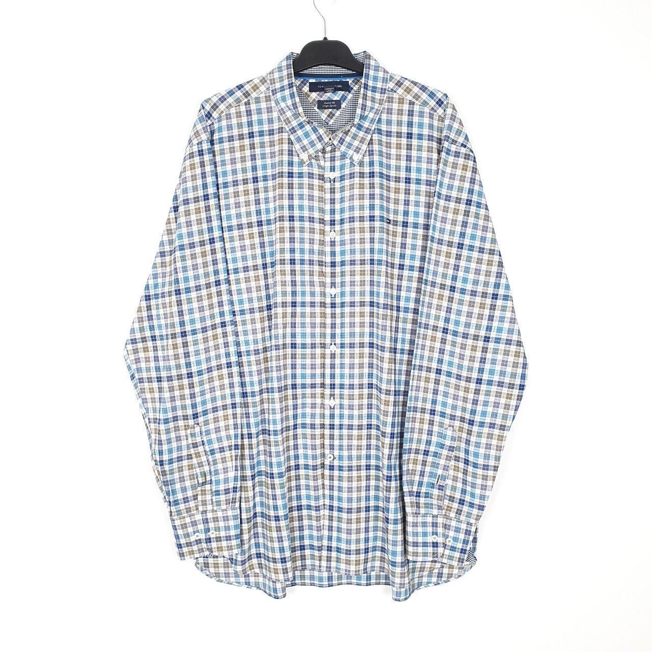 Tommy Hilfiger Long Sleeve Custom Fit Check Shirt