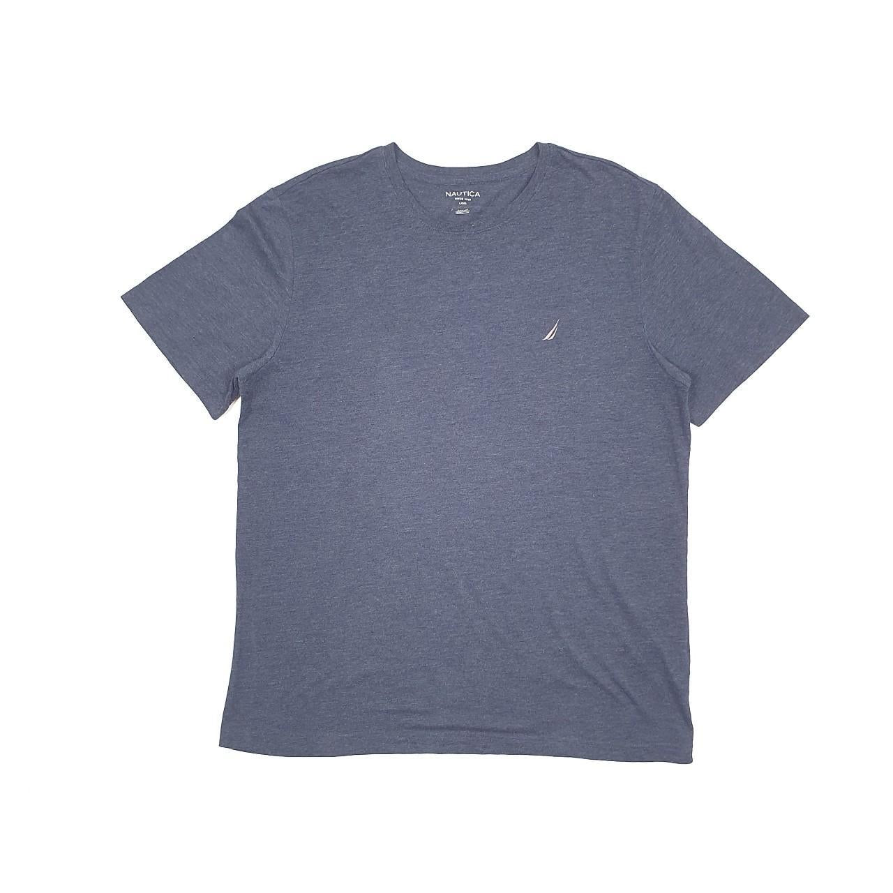 Nautica Short Sleeve T Shirt Blue