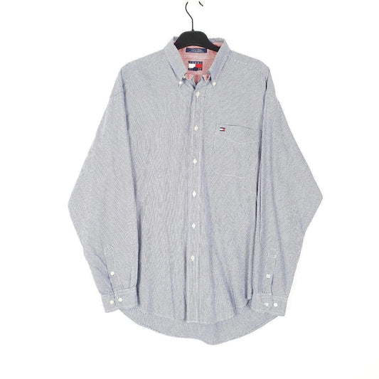 Tommy Hilfiger Houndstooth Long Sleeve Regular Fit Check Shirt