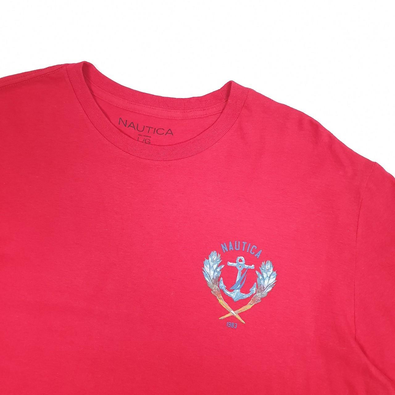 Nautica Short Sleeve T Shirt Blue