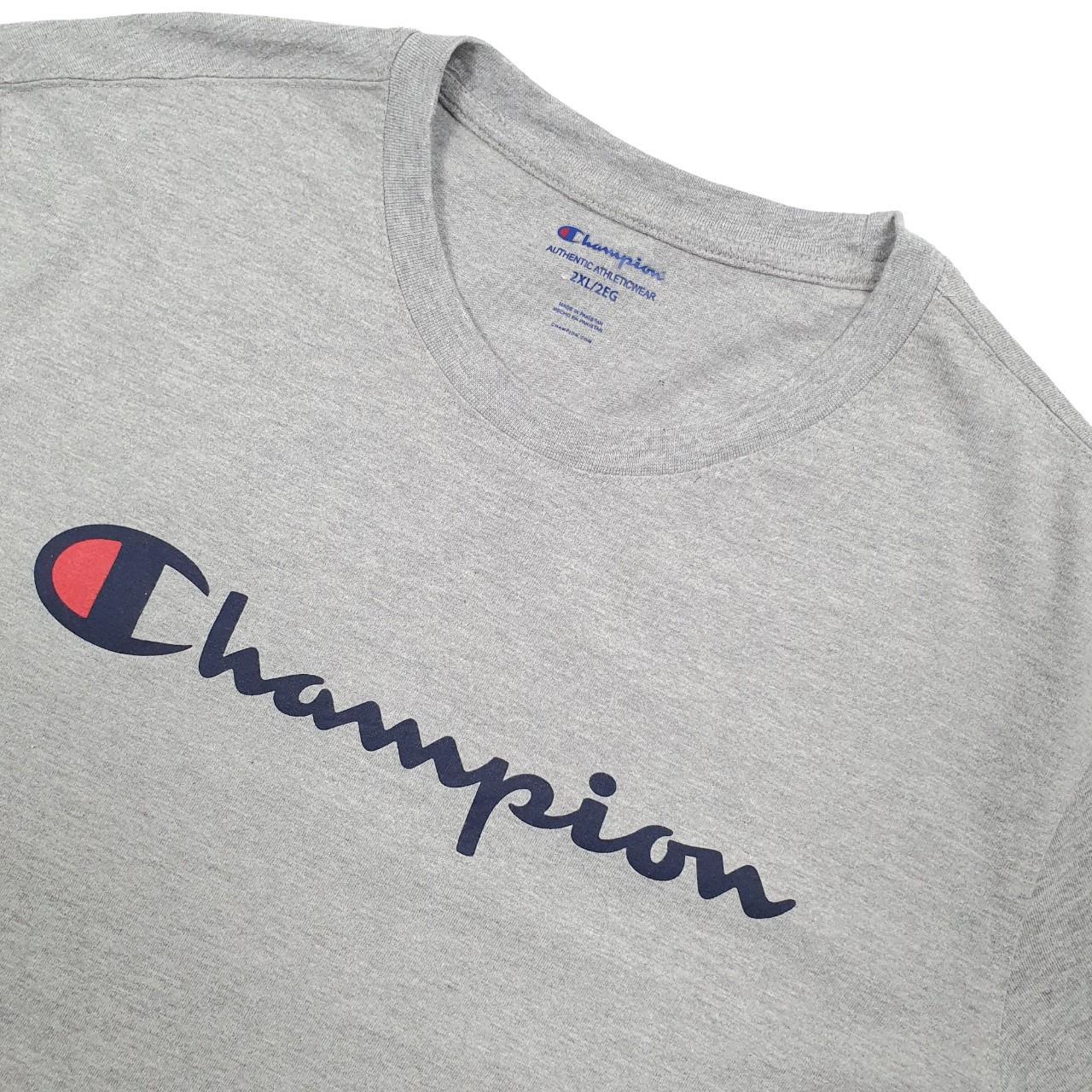 Champion Short Sleeve T Shirt Blue