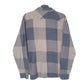 Mens Grey Levis Flannel Long Sleeve Shirt