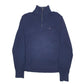 Tommy Hilfiger Knit Quarter Zip Quarter Zip Cotton Blend Sweatshirt Jumper M