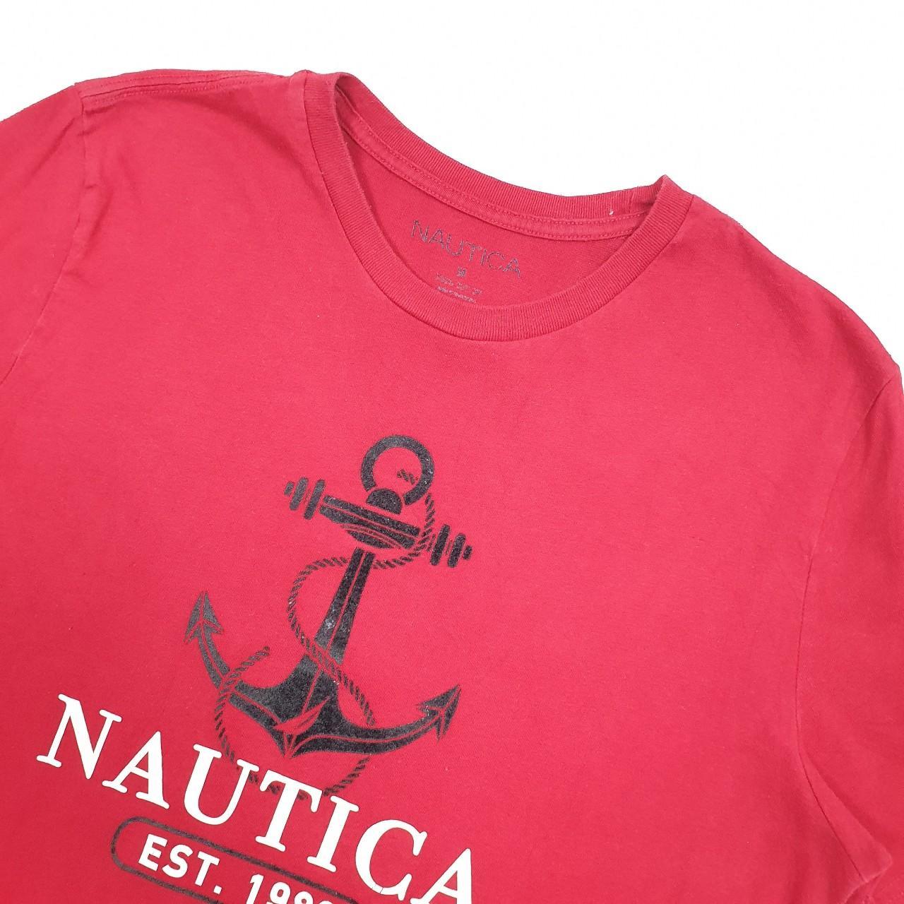 Nautica Short Sleeve T Shirt Blue