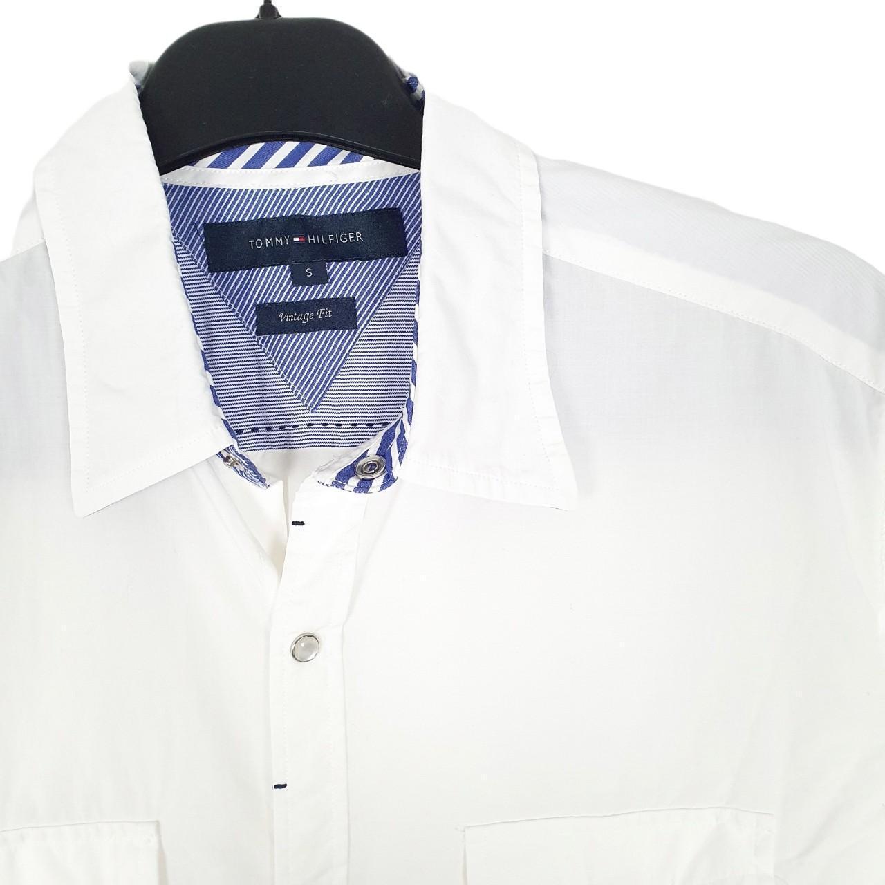 Tommy Hilfiger Vintage Popper Short Sleeve Regular Fit Shirt