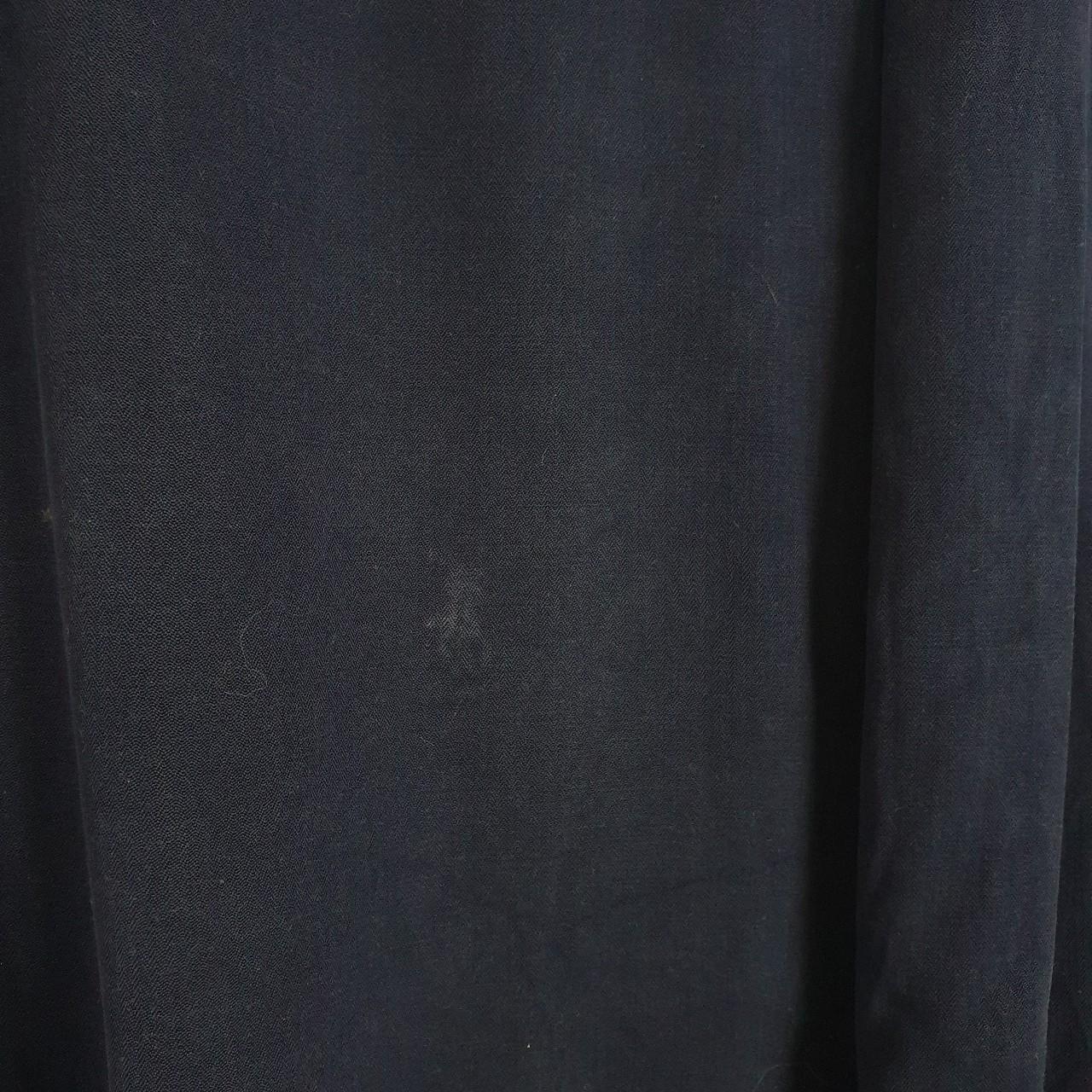 Ralph Lauren Long Sleeve Blake Fit Silk & Cotton Shirt Blue