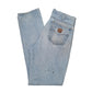Mens Carhartt Blue Carpenter Jeans Cotton Trousers W32 L34