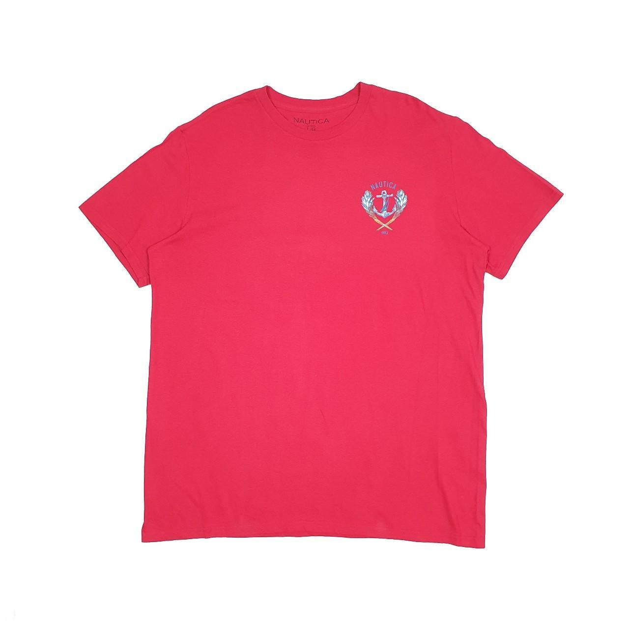 Nautica Short Sleeve T Shirt Blue