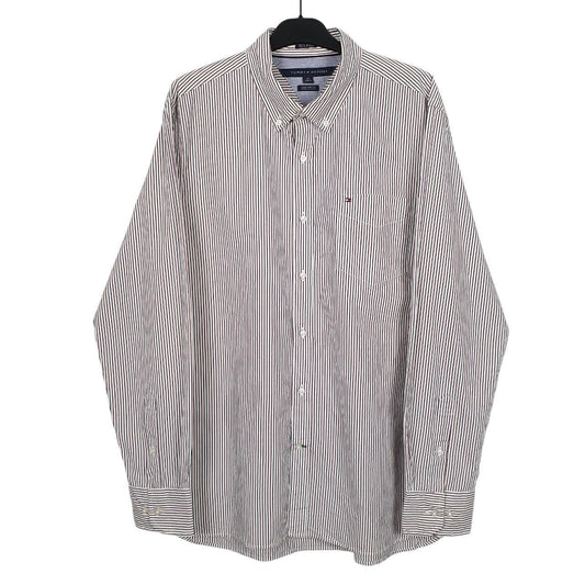 Tommy Hilfiger Long Sleeve Regular Fit Pinstripe Shirt