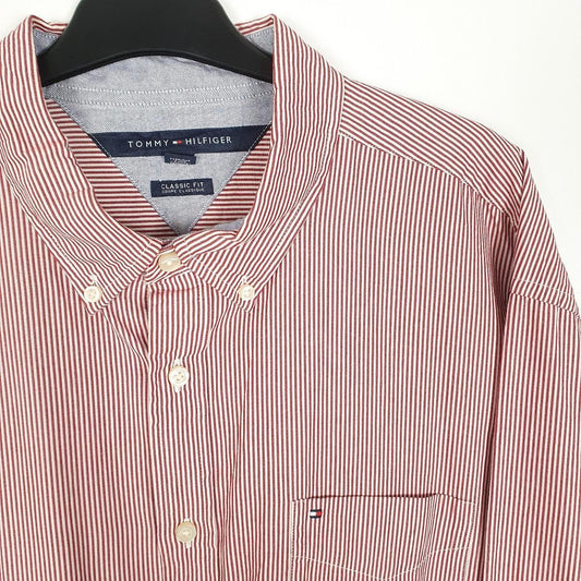 Tommy Hilfiger Long Sleeve Classic Fit Striped Shirt