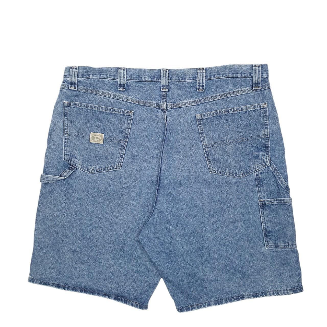 Wrangler Denim Jeans Jorts Blue Carpenter Cotton Shorts W42