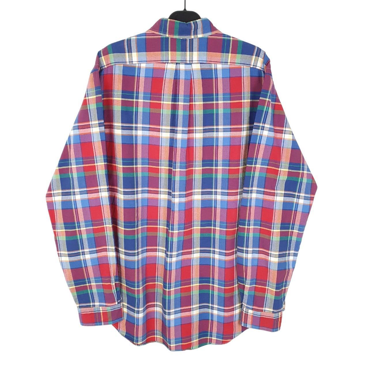 Ralph Lauren Long Sleeve Regular Fit Check Shirt Blue