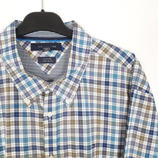 Tommy Hilfiger Long Sleeve Custom Fit Check Shirt
