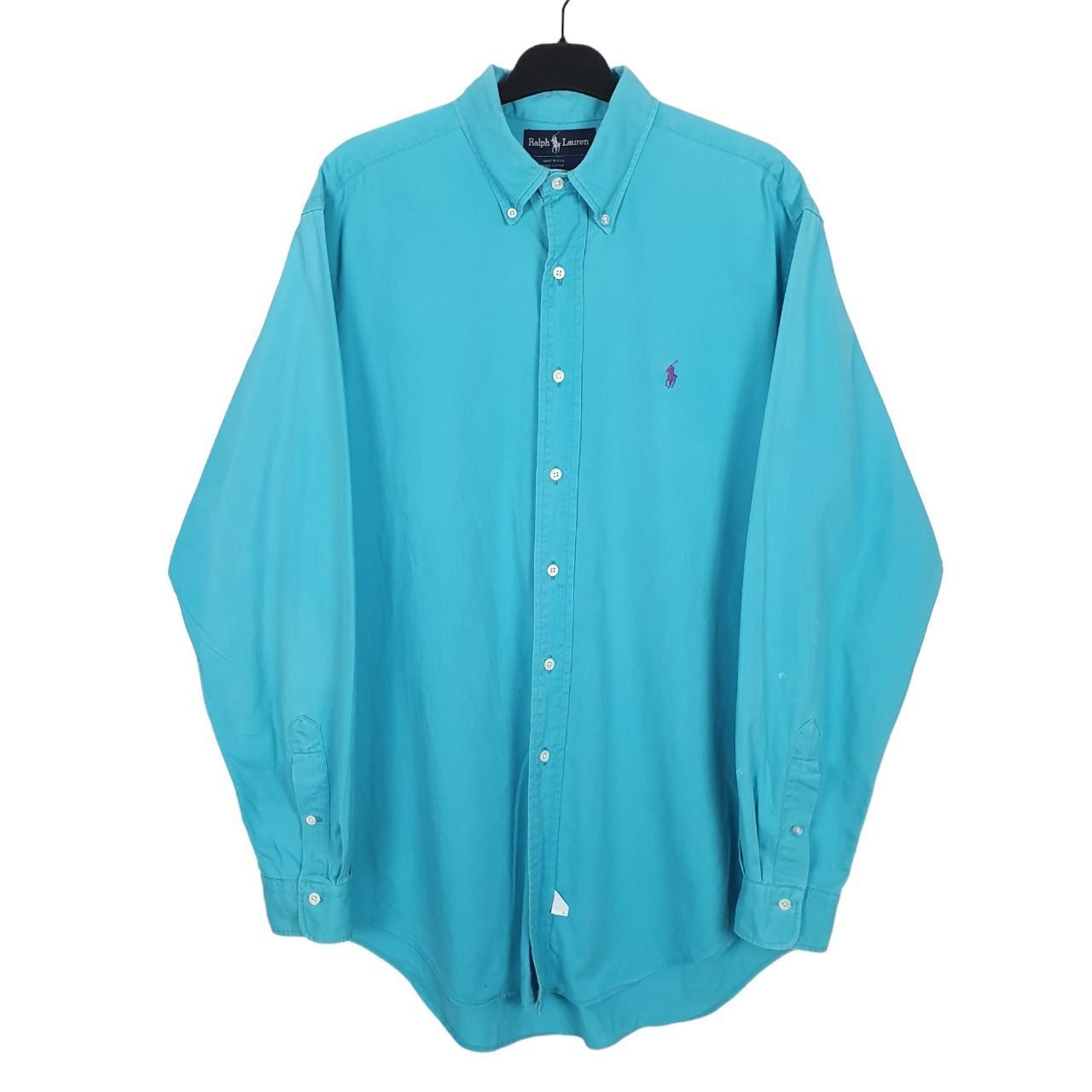 Ralph Lauren Long Sleeve Regular Fit Shirt Blue