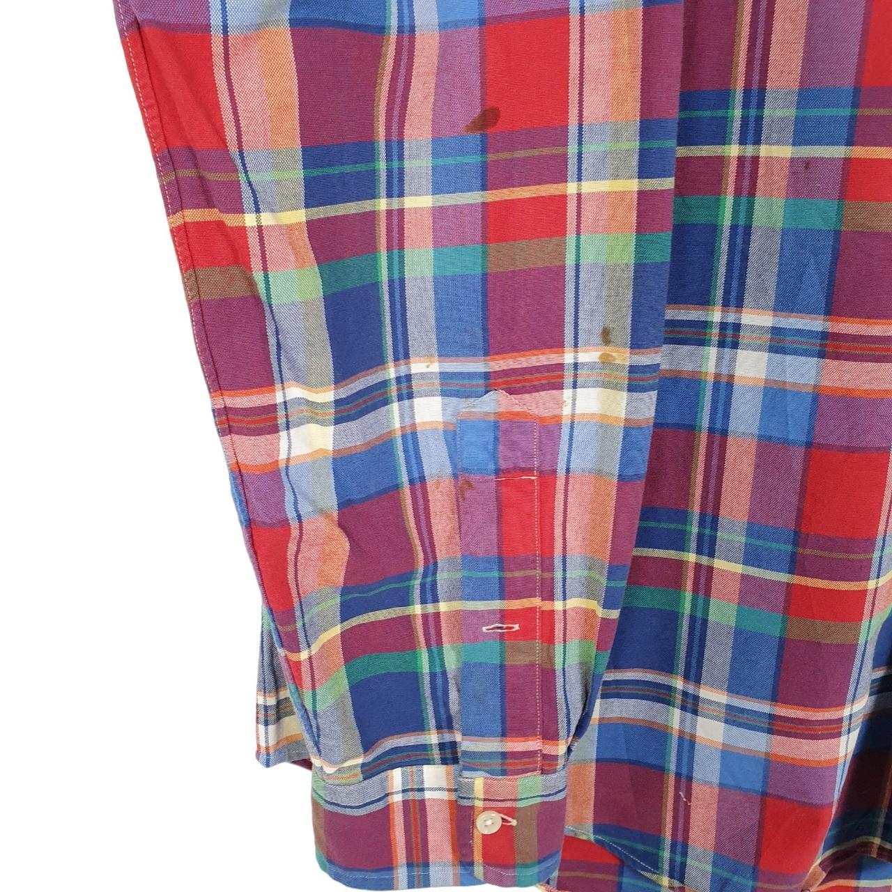 Ralph Lauren Long Sleeve Regular Fit Check Shirt Blue