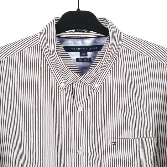 Tommy Hilfiger Long Sleeve Regular Fit Pinstripe Shirt