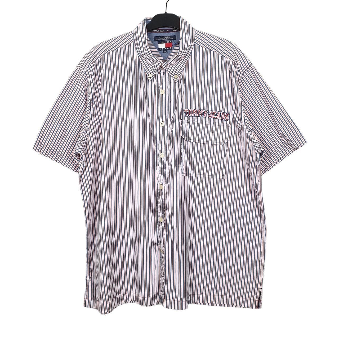 Tommy Hilfiger Short Sleeve Regular Fit Pinstripe Shirt