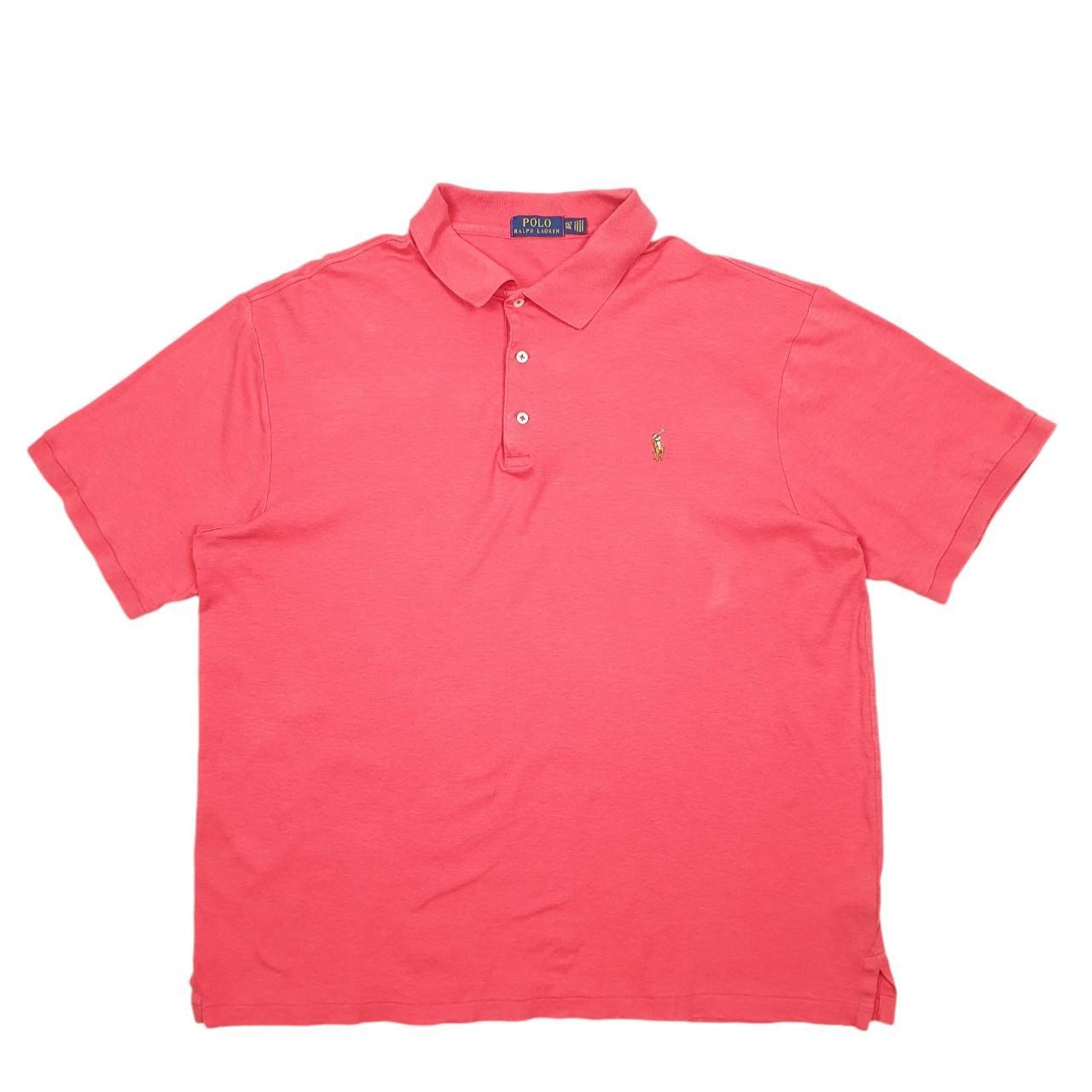 Mens Pink Polo Ralph Lauren  Short Sleeve Polo Shirt