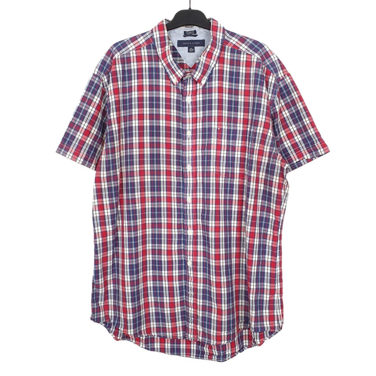 Tommy Hilfiger Short Sleeve Custom Fit Check Shirt