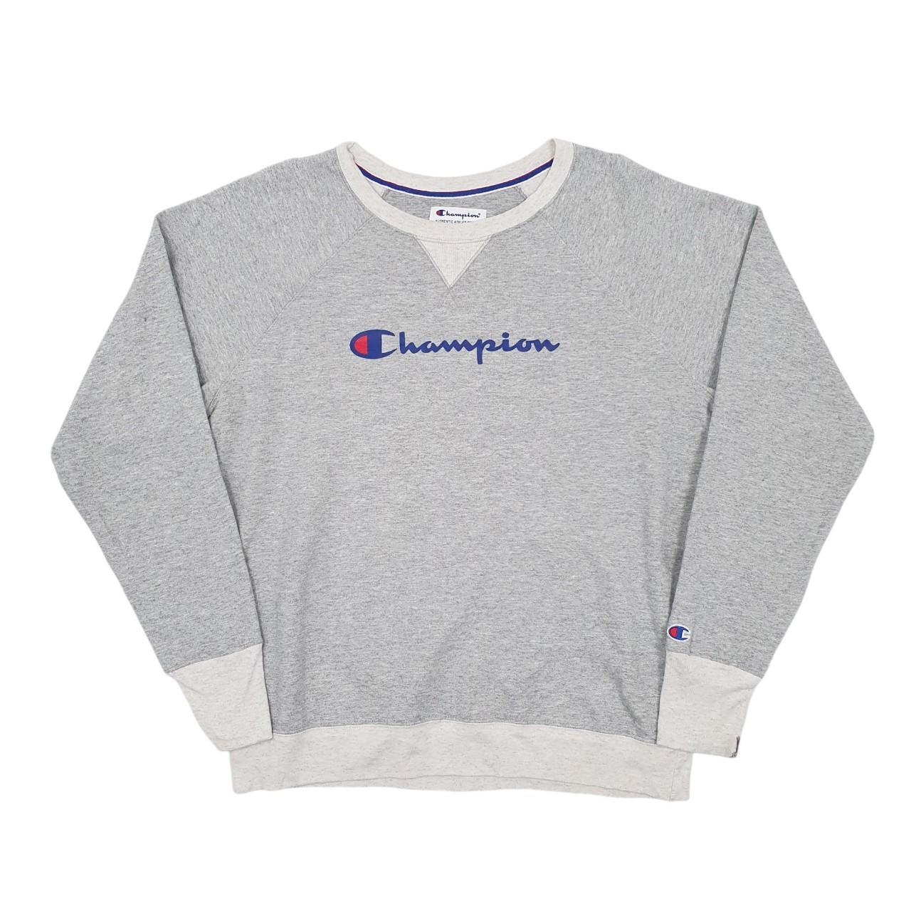 Champion Crewneck Cotton Blend Sweatshirt Jumper L