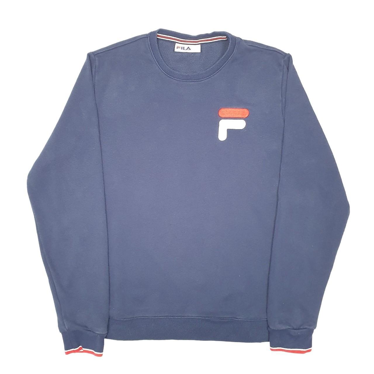 Fila Crewneck Cotton Sweatshirt Jumper L